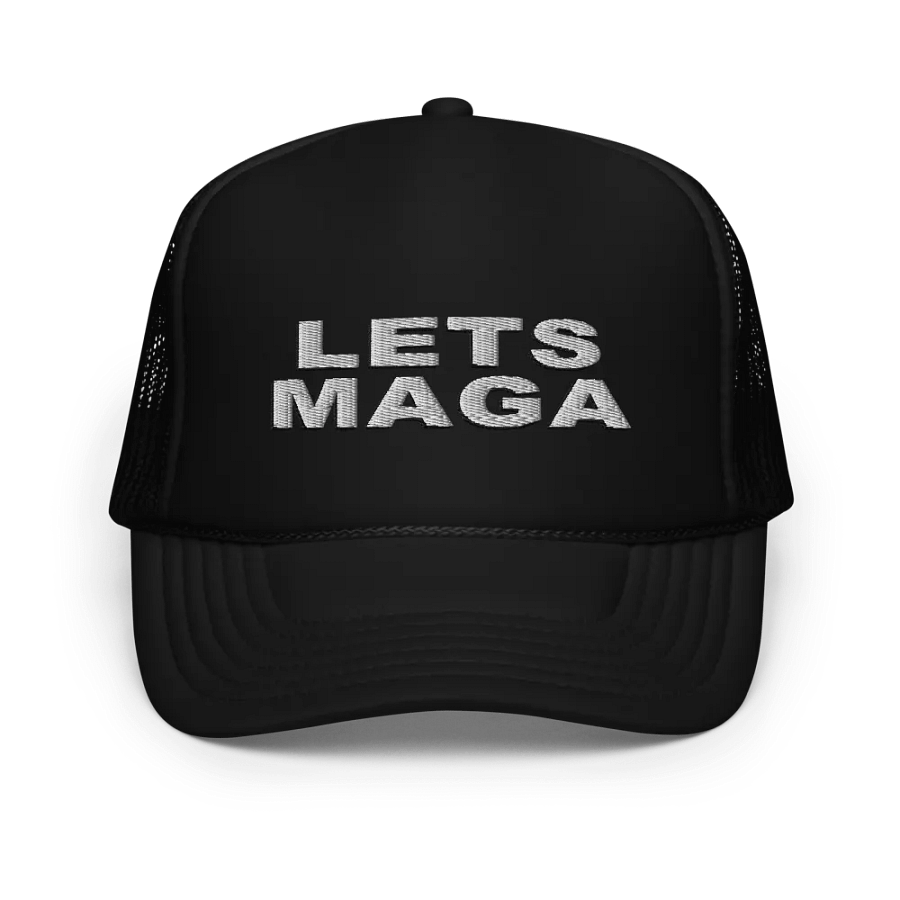 LET'S MAGA Foam Trucker Hat product image (5)