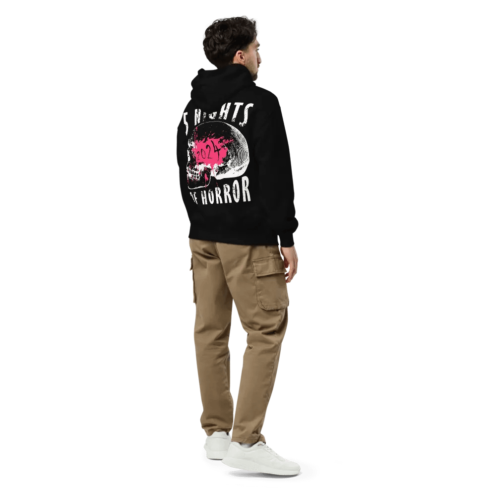 5 Nights Of Horror (2024) Hoodie | Black product image (4)