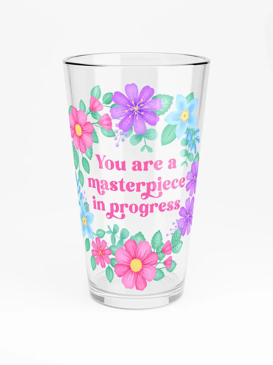 You are a masterpiece in progress - Motivational Tumbler product image (3)