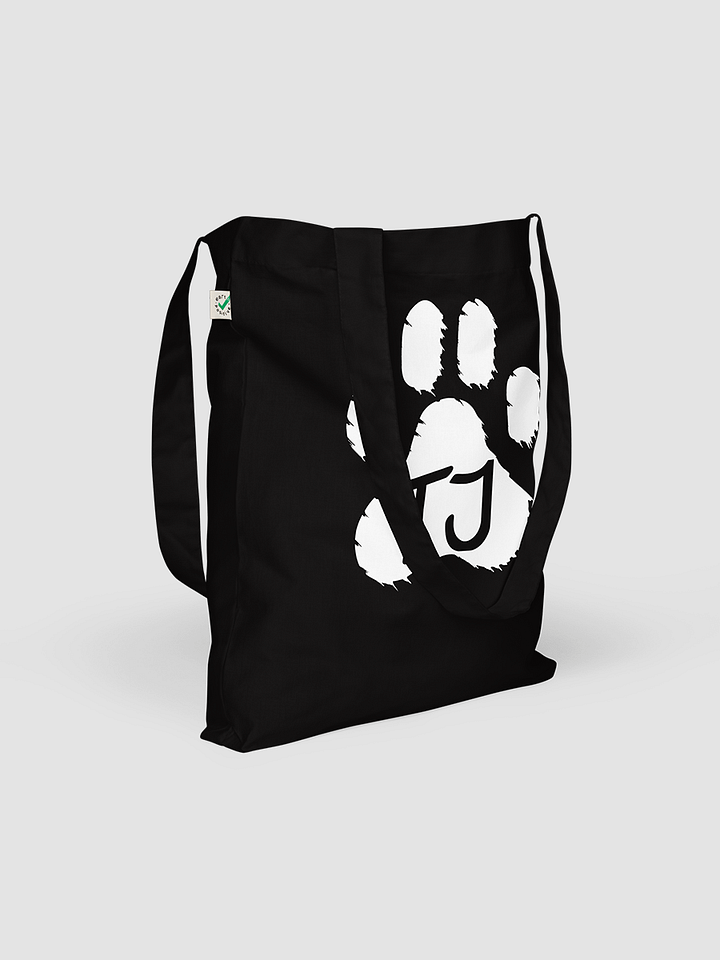 TJ Paw Organic Fashion Tote Bag (white detail) product image (2)