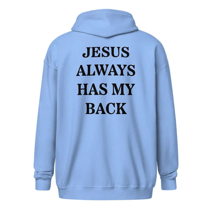 Jesus Always Has My Back - Zipper Hoodie product image (2)