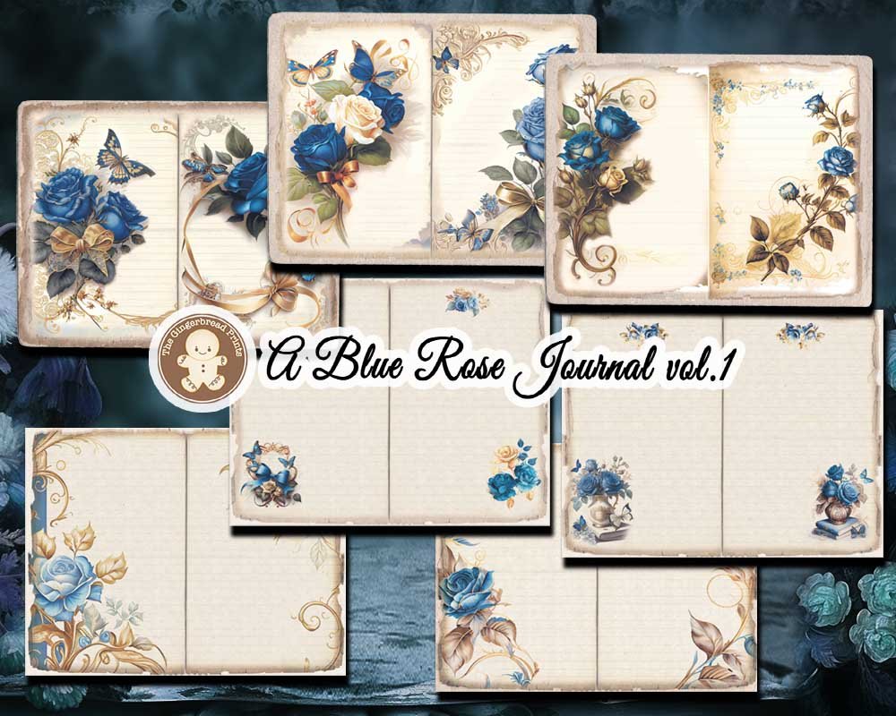A Blue Rose Journal vol.1 The Journal Digital kit product image (5)