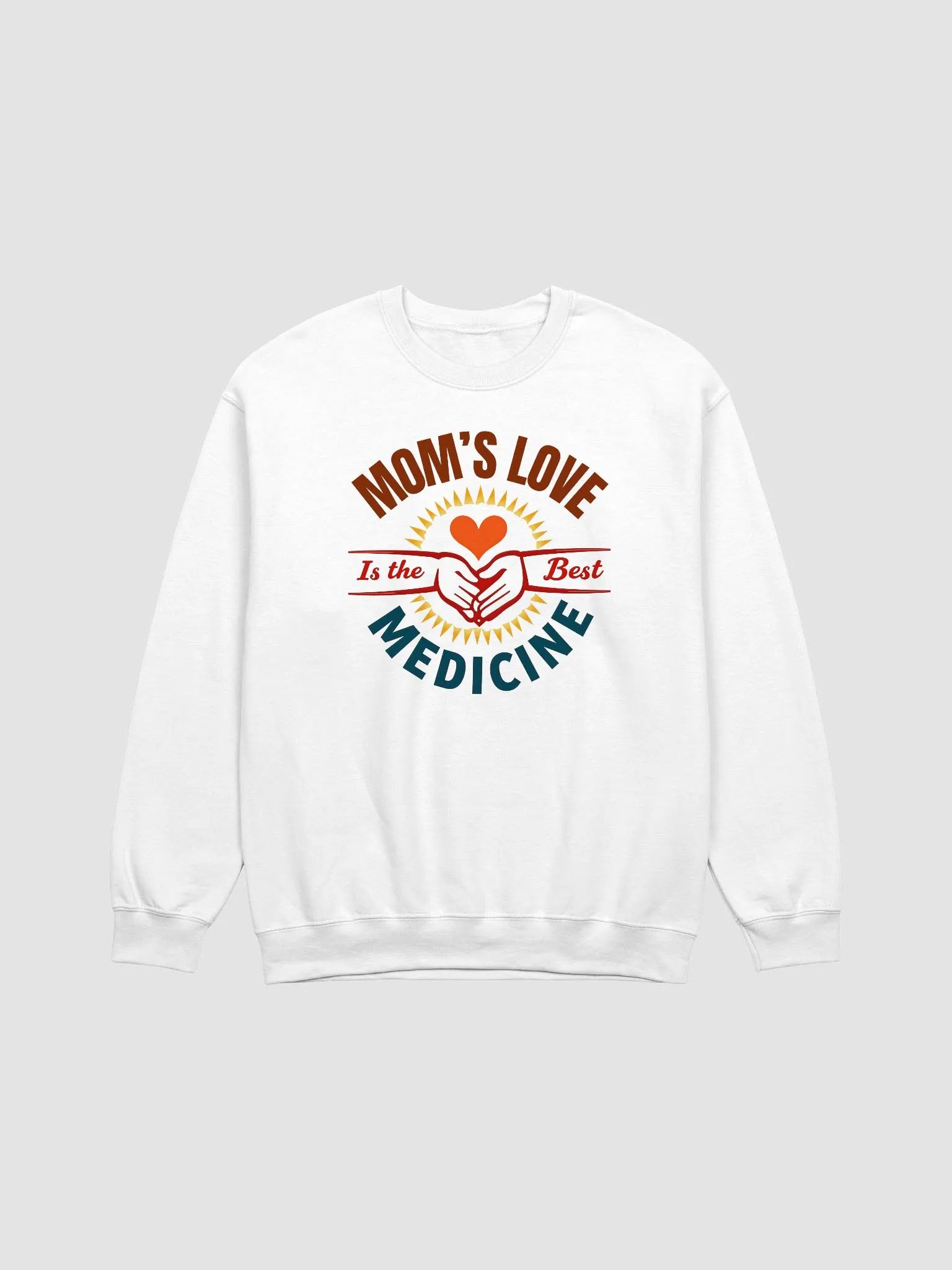 MOM'S LOVE Is the Best MEDICINE Crewneck Sweatshirt product image (7)