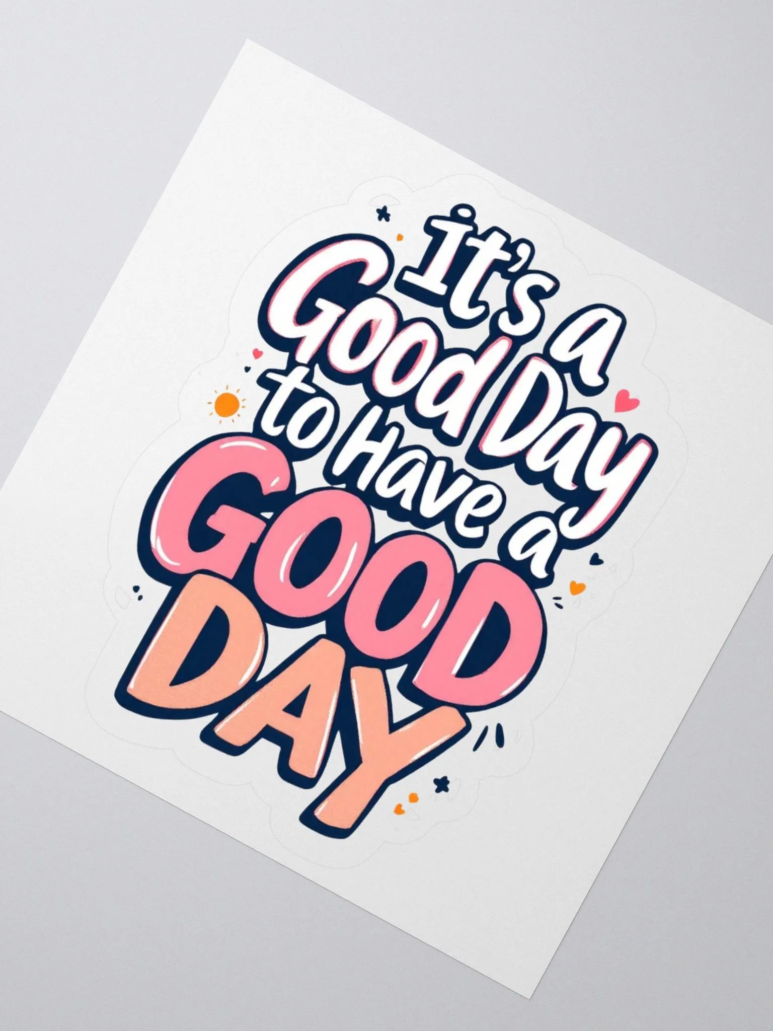 Good Day Kiss Cut Stickers product image (6)