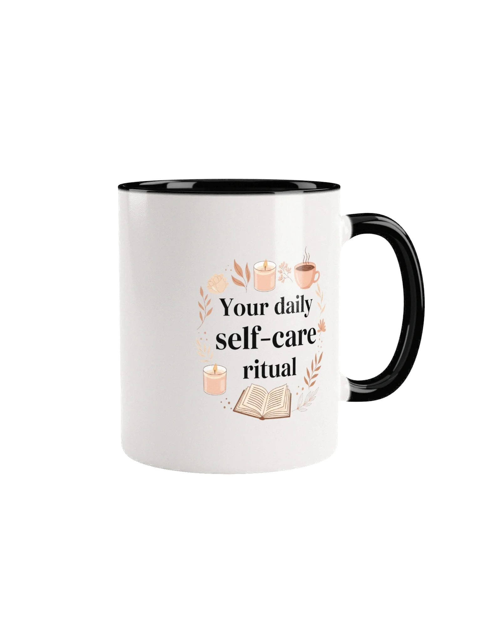 Your Daily Self-Care Ritual Mug – The Perfect Inspirational Coffee Cup for Mindfulness & Wellness product image (1)