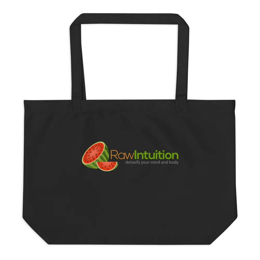 Raw Intuition Watermelon Tote Bag product image (2)