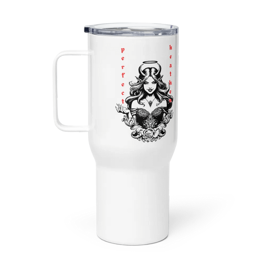 Perfect Heathen Travel Mug with Handle product image (1)