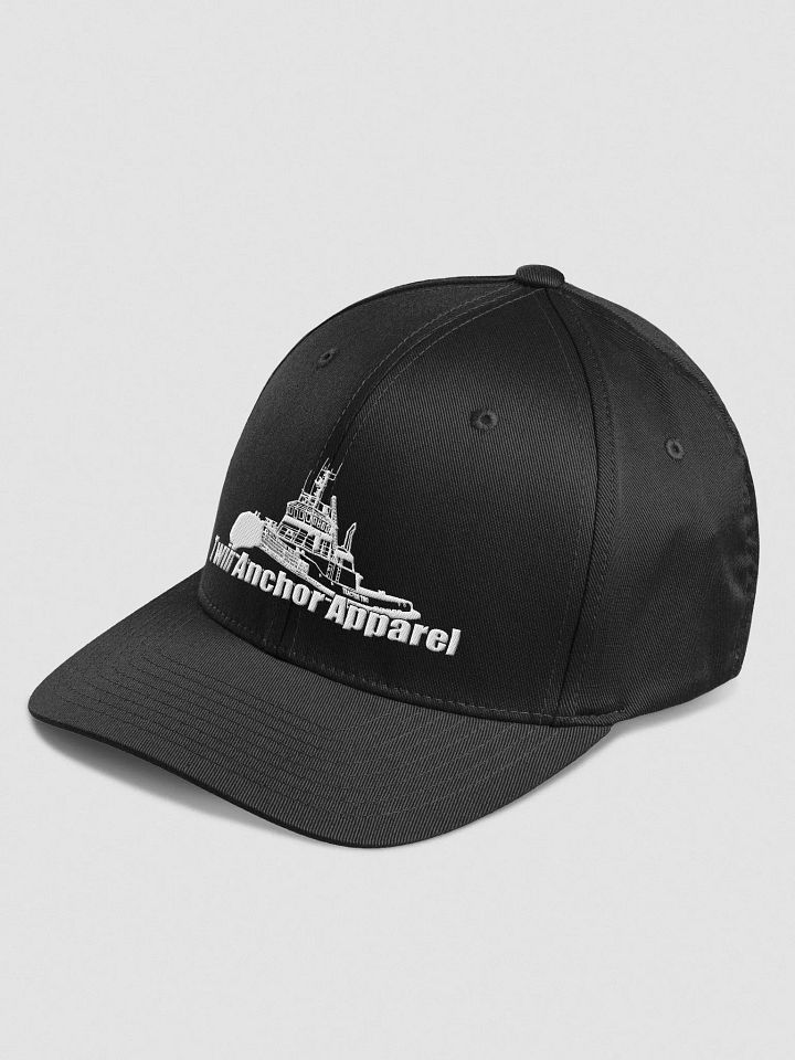 White Marco tug Fitted Flexfit Cap product image (12)