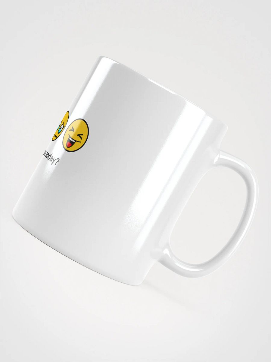 Emotion Expressions White Glossy Mug product image (12)