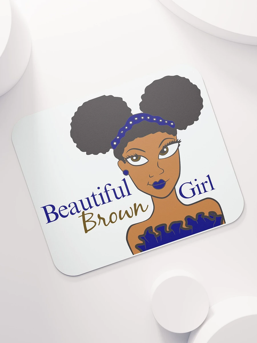 Beautiful Brown Girl Mouse Pad product image (7)