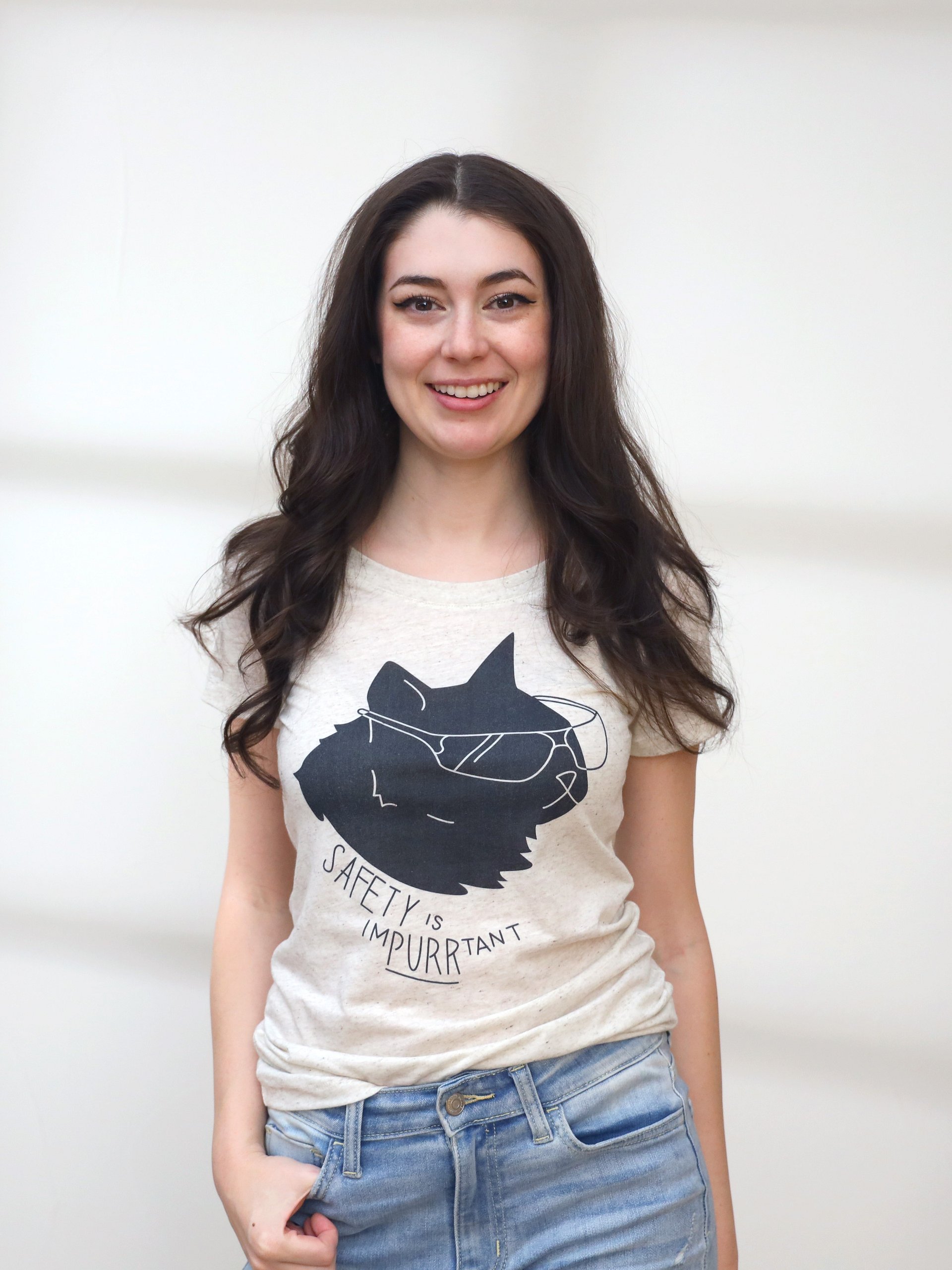Safety Is ImPURRtant Women's Tee product image (9)