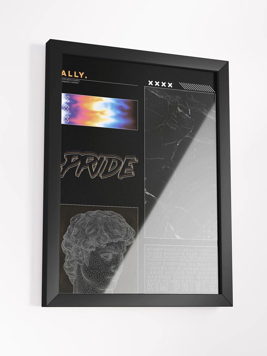 Alternative Straight Ally Pride Framed Poster product image (13)