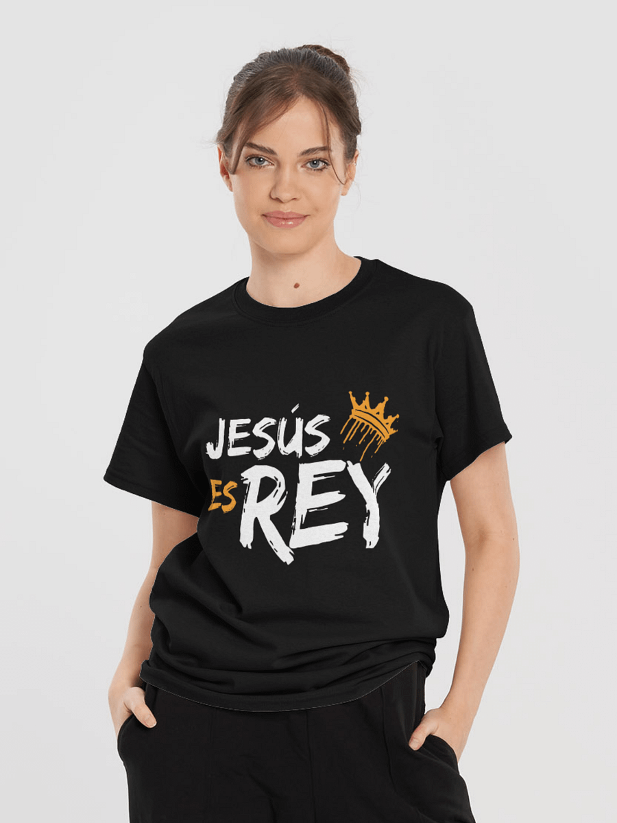 Camiseta Unisex Manga Corta | Jesús es Rey product image (2)