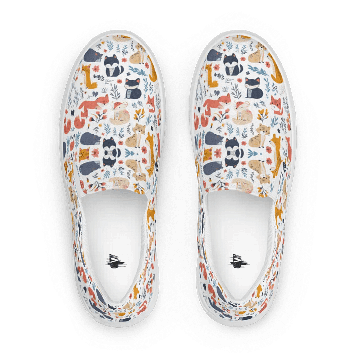 Women's Slip-On Cute Forest Friends Shoes product image (1)