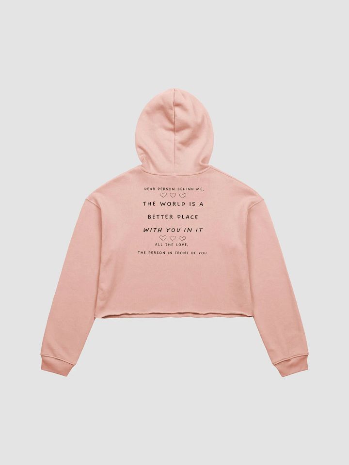 Mental Health Awareness Cropped Hoodie - Light product image (2)