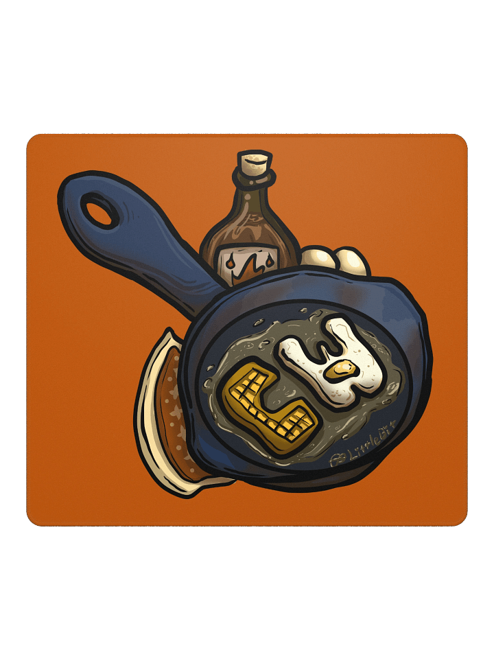 CraftWorks Frying Pan Logo Mouse Mat product image (2)