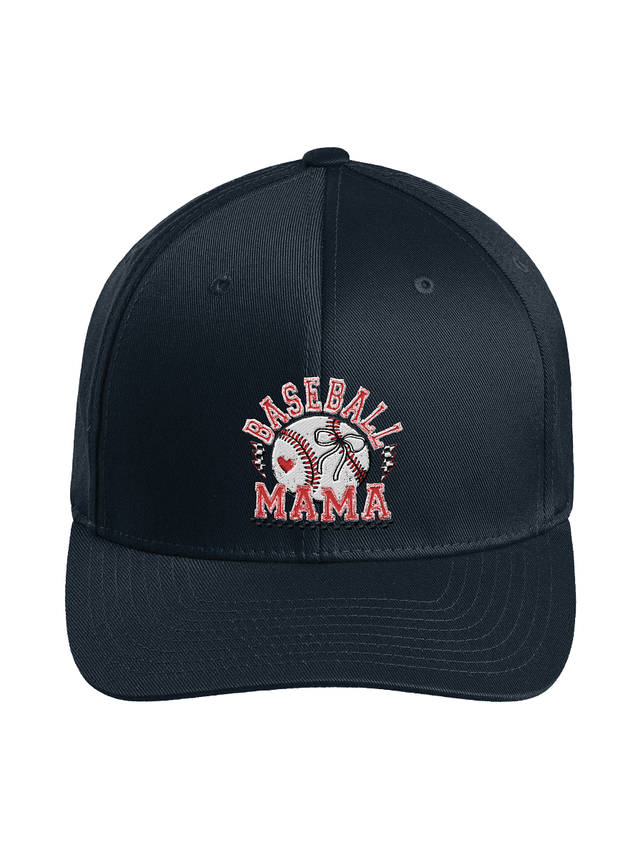 Baseball Mama Flexfit Hat | Comfortable Stretch Fit | Casual Game Day Style product image (17)