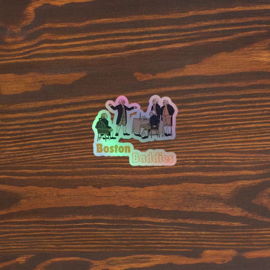 Boston Baddies Holographic Sticker product image (5)