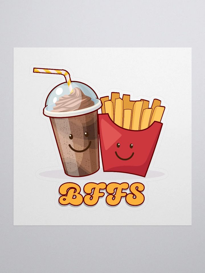 BFFs Milkshake and Fries Sticker product image (1)
