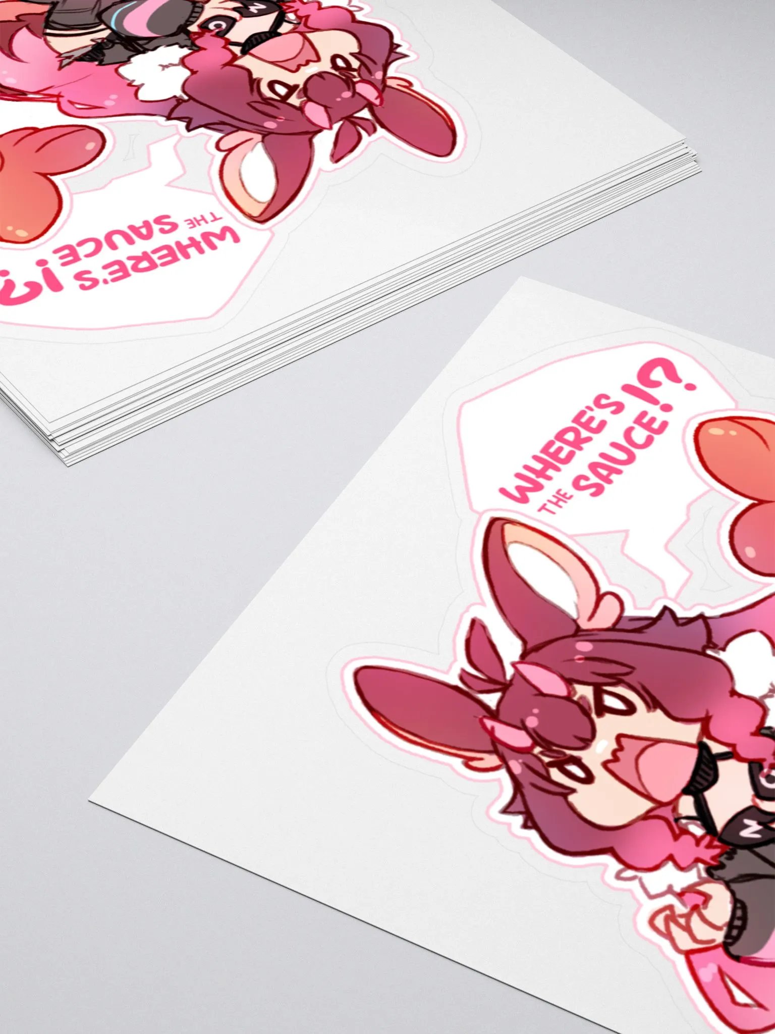 'WHERE'S THE SAUCE' Kaimeriss Sticker product image (4)