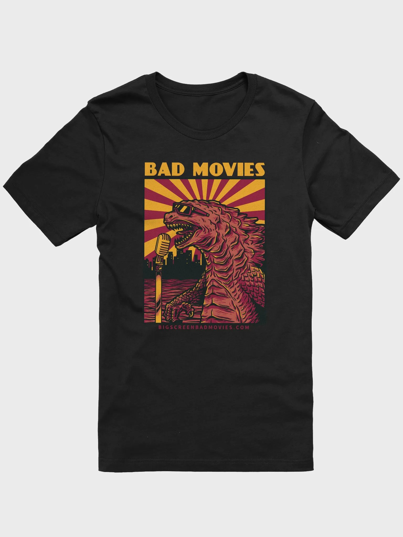 Bad Movies Giant Monster Comfort T-Shirt product image (1)