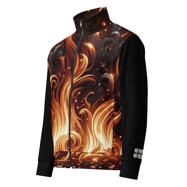 Inferno Blaze Unisex Track Jacket |Ai Design no purpose no freedom product image (1)