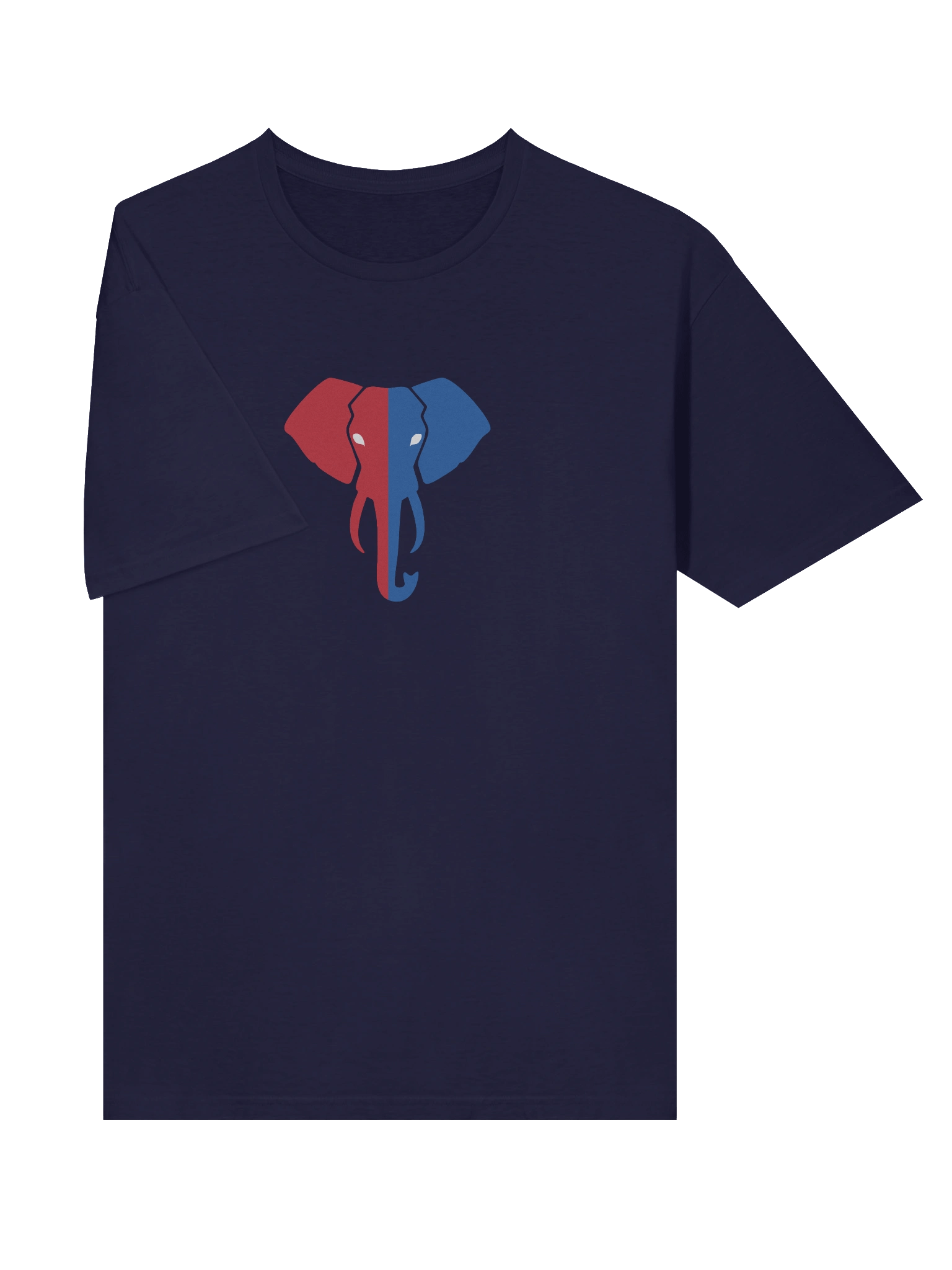 Royal Red Blue United Elephant T-Shirt product image (5)