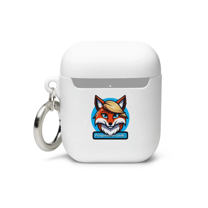 PG Logo White AirPods Case product image (3)