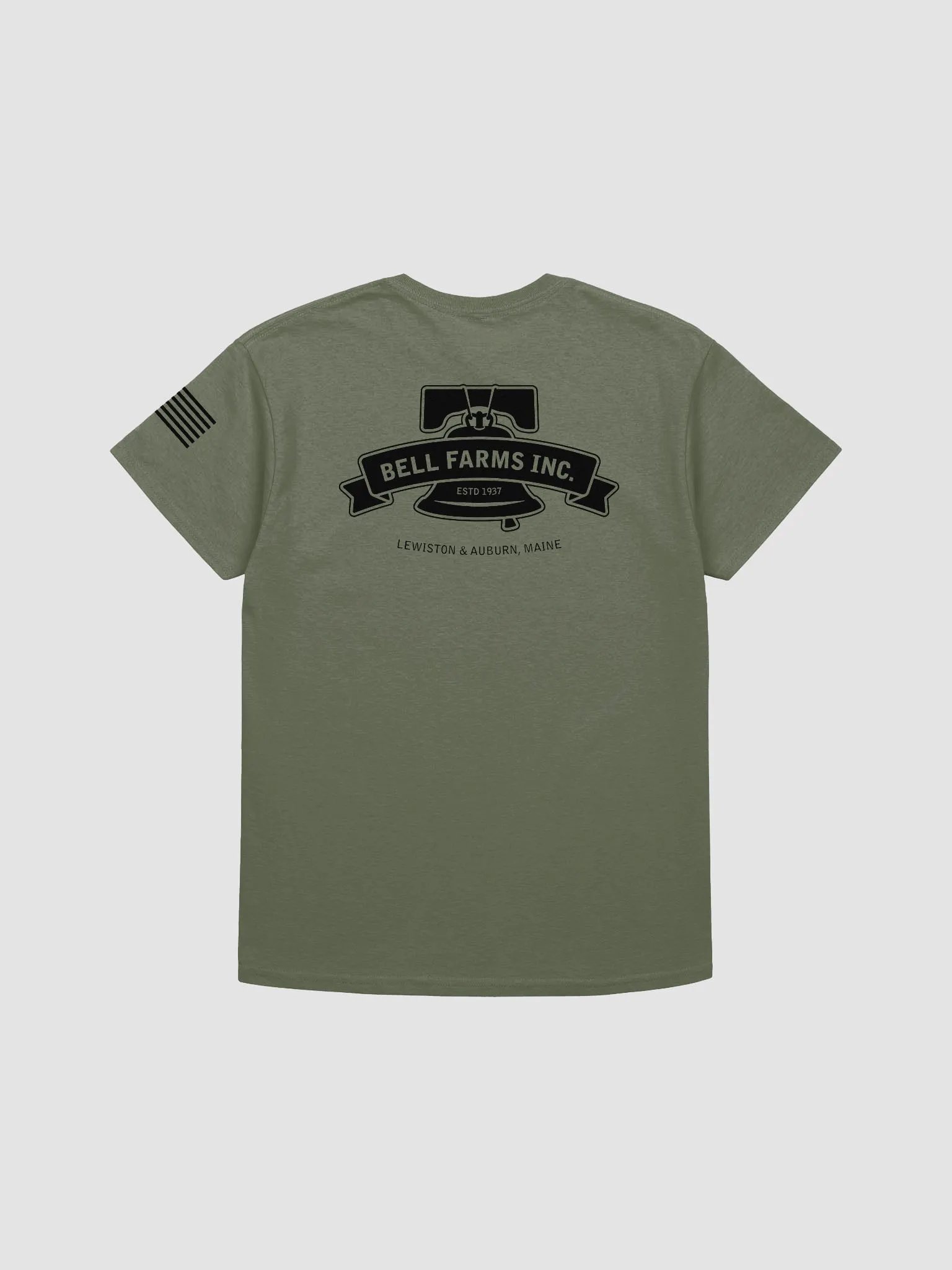 Heavy weight Green & Black T-shirt product image (2)