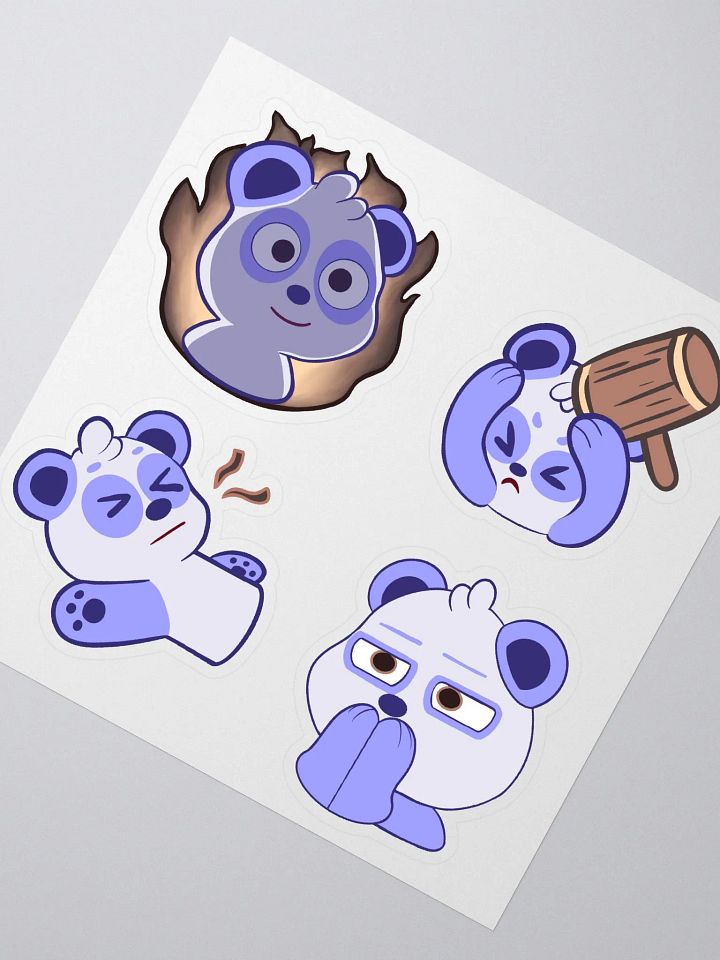 Stickerset: Fine, Bonk, Broken, Hmm product image (1)