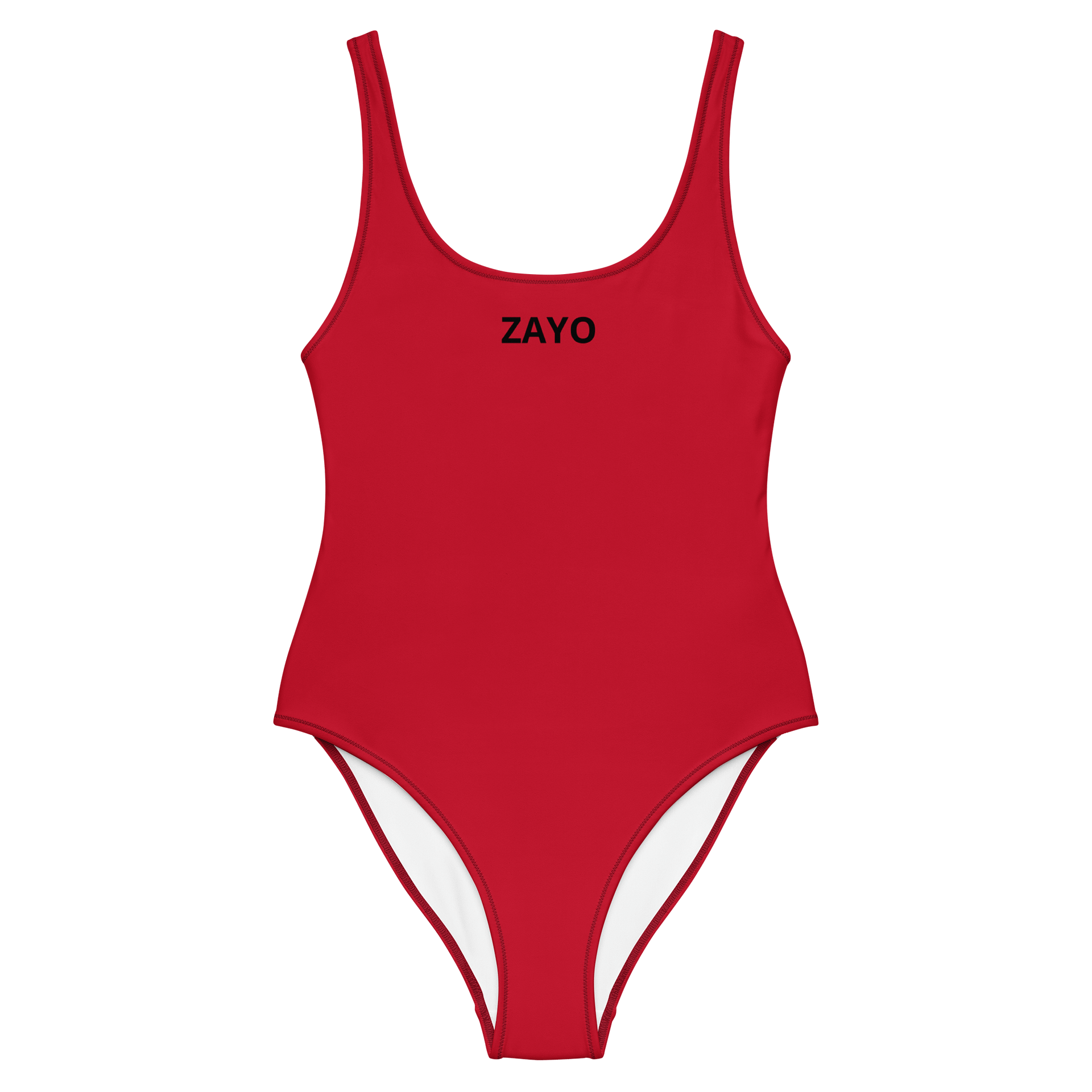 Bold Red ZAYO One-Piece Swimsuit product image (2)