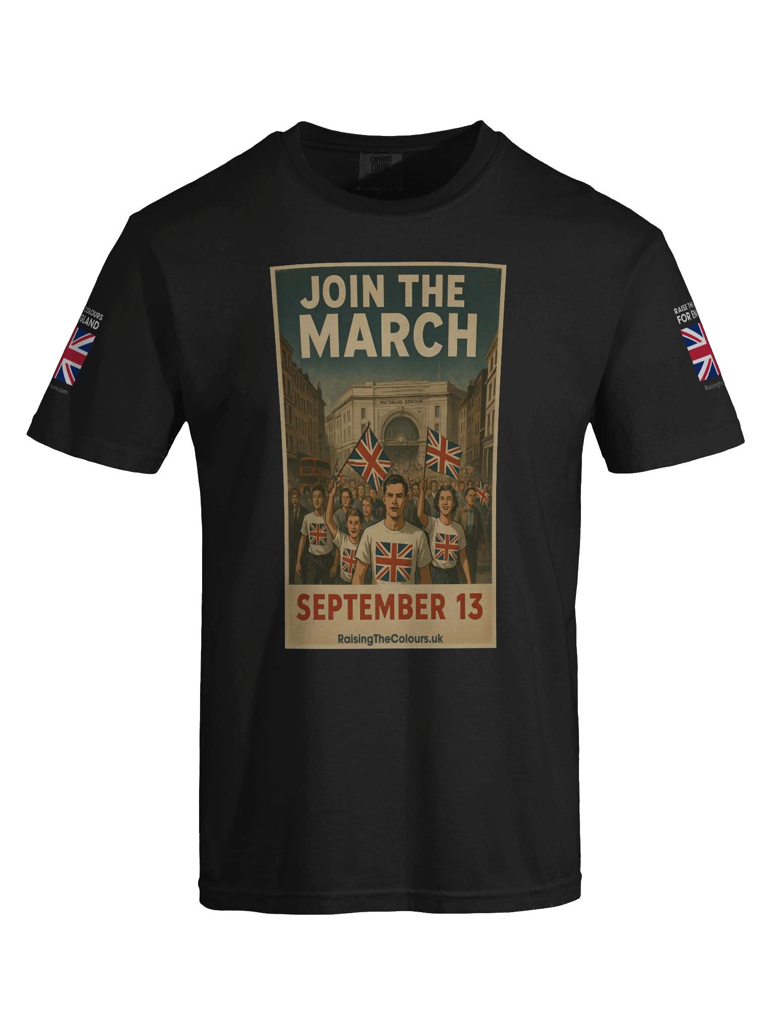 Join the March T-Shirt – Black or White product image (7)