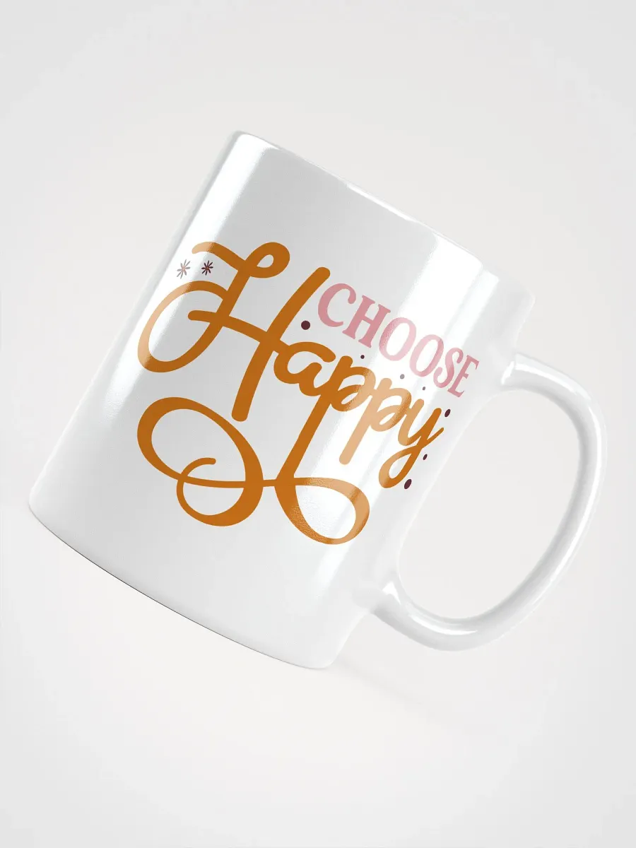 Choose Happy Ceramic Mug product image (4)