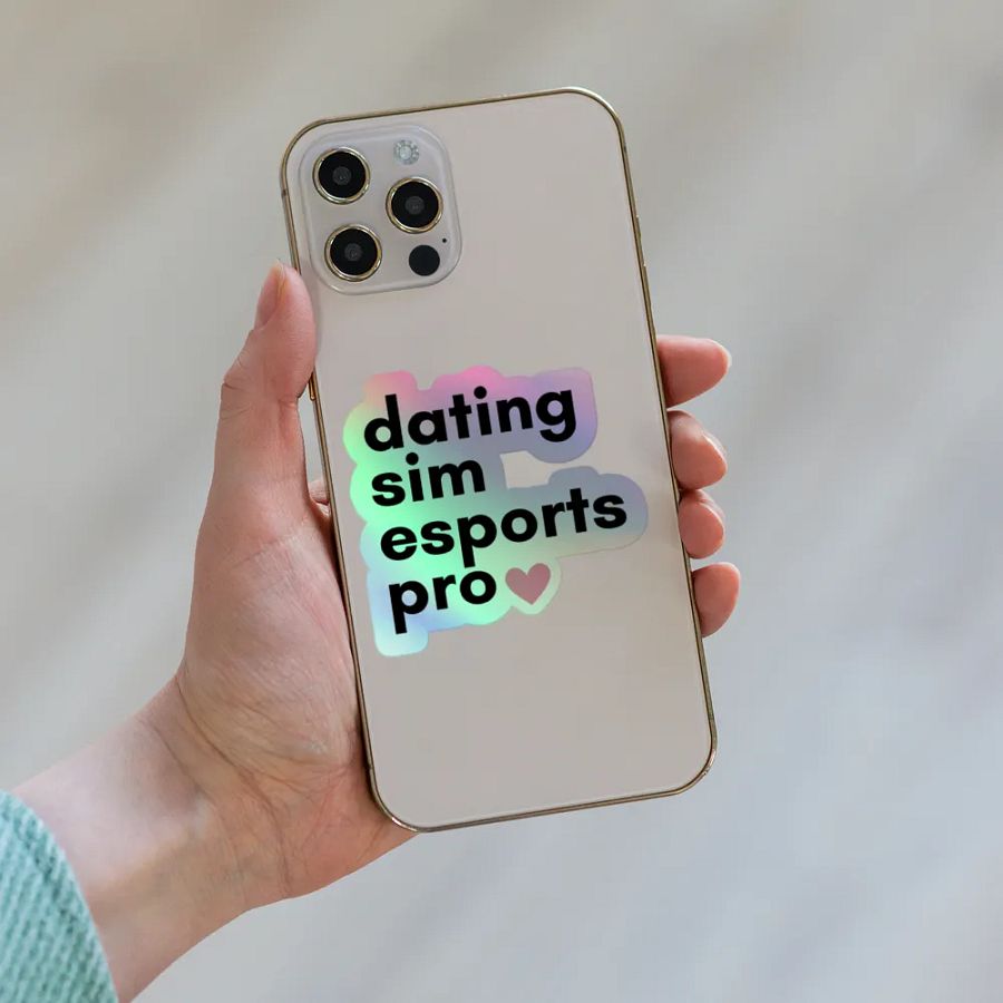 dating sim esports pro sticker product image (8)