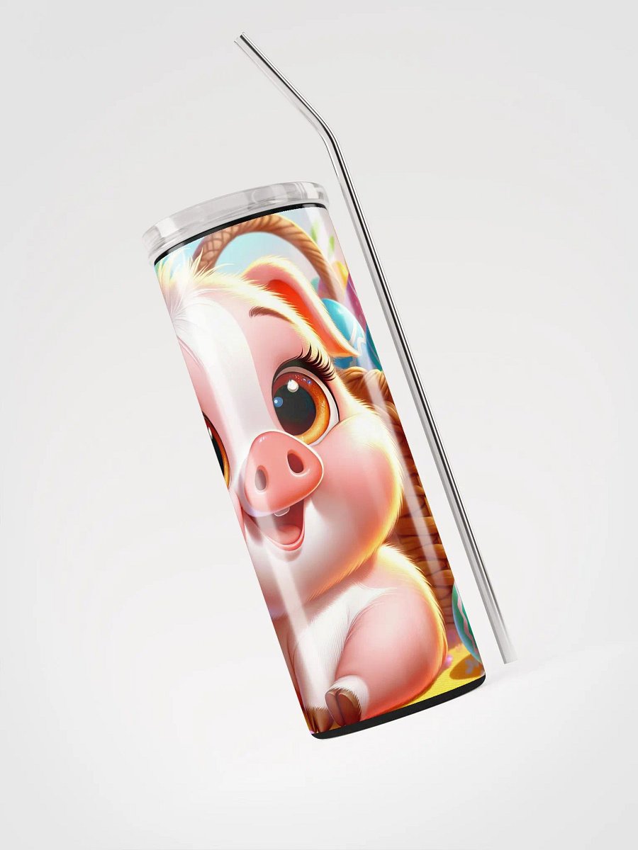 Cheerful Piglet Stainless Steel Tumbler product image (5)