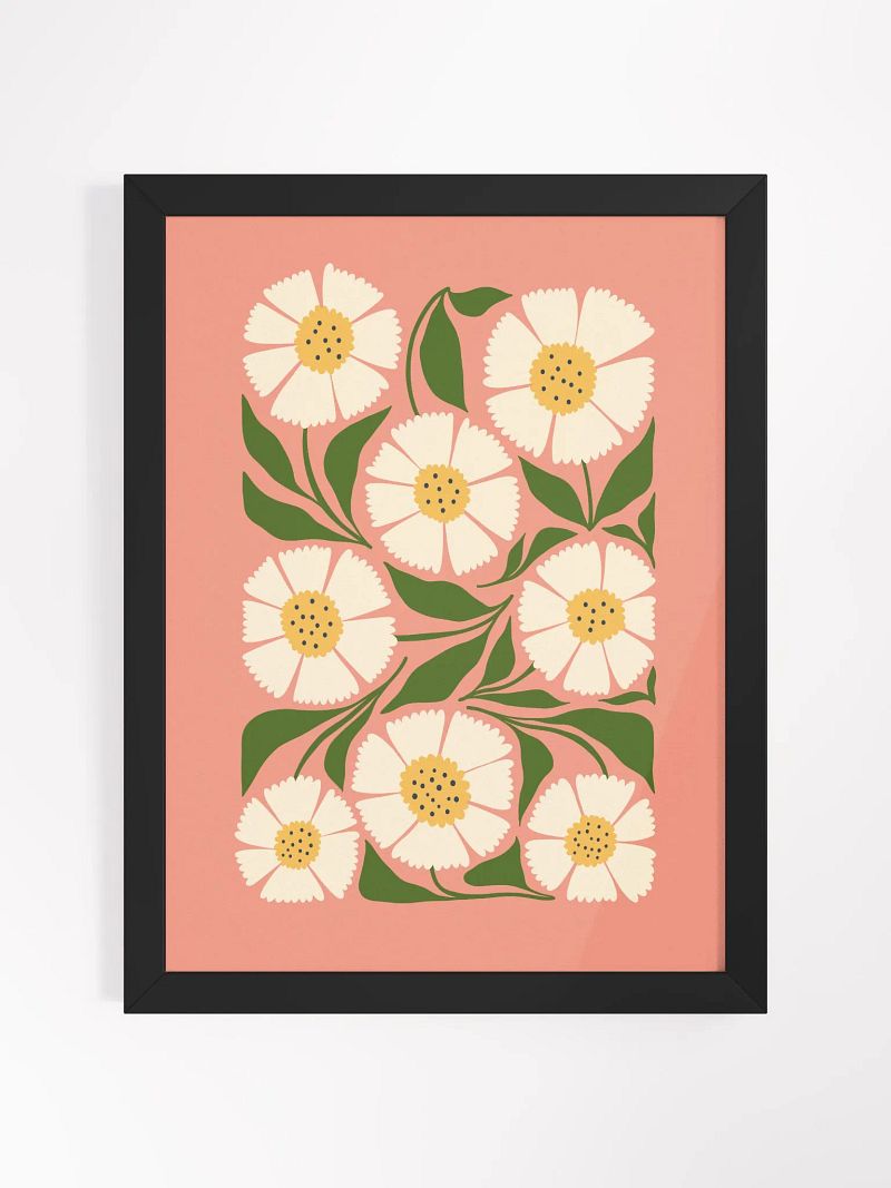 A Symphony of Blossoms - Framed Poster