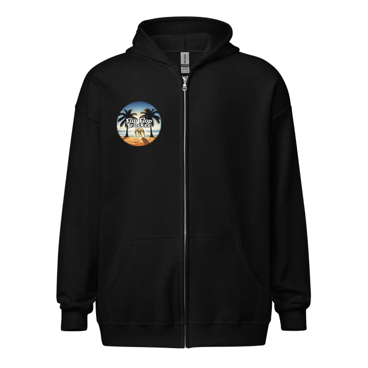 Zip-Up Screenprint Mid Weight I-68 Premium Hoodie product image (1)