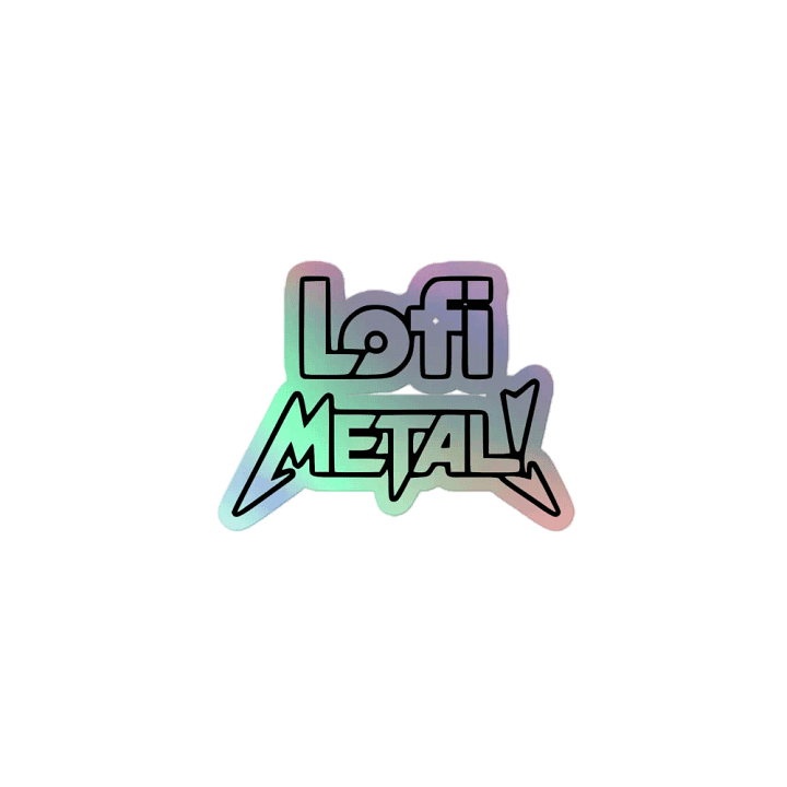 Lofi Metal Holographic Dreams Sticker Set product image (1)