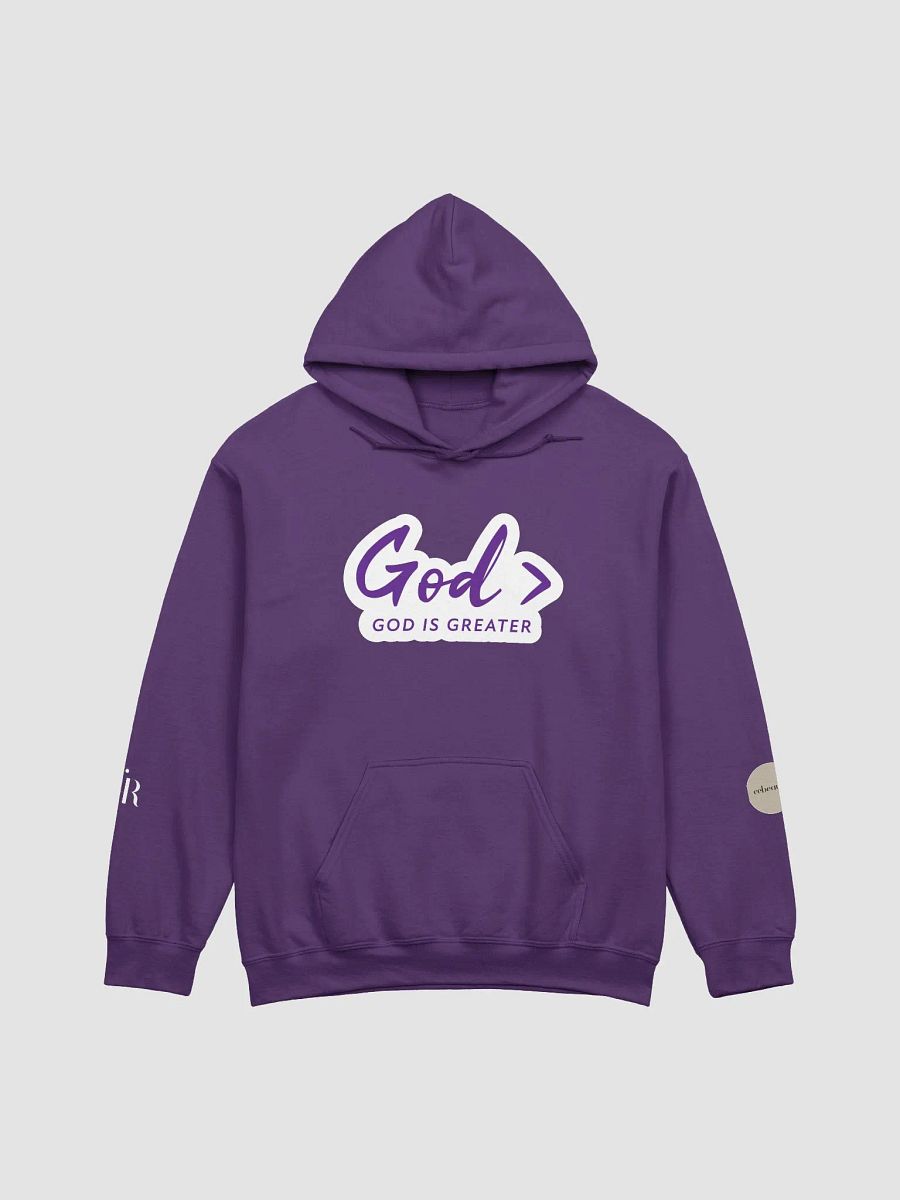 God > HOODIE - (PURPLE TEXT) product image (6)