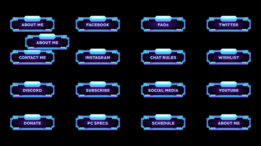 Purple Dream Twitch Panels product image (2)