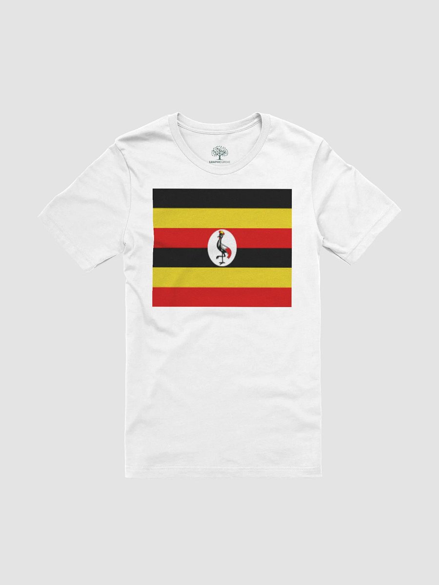 Graphic Grove Unisex Uganda Flag Patriotic T-Shirt - 100% Cotton product image (3)
