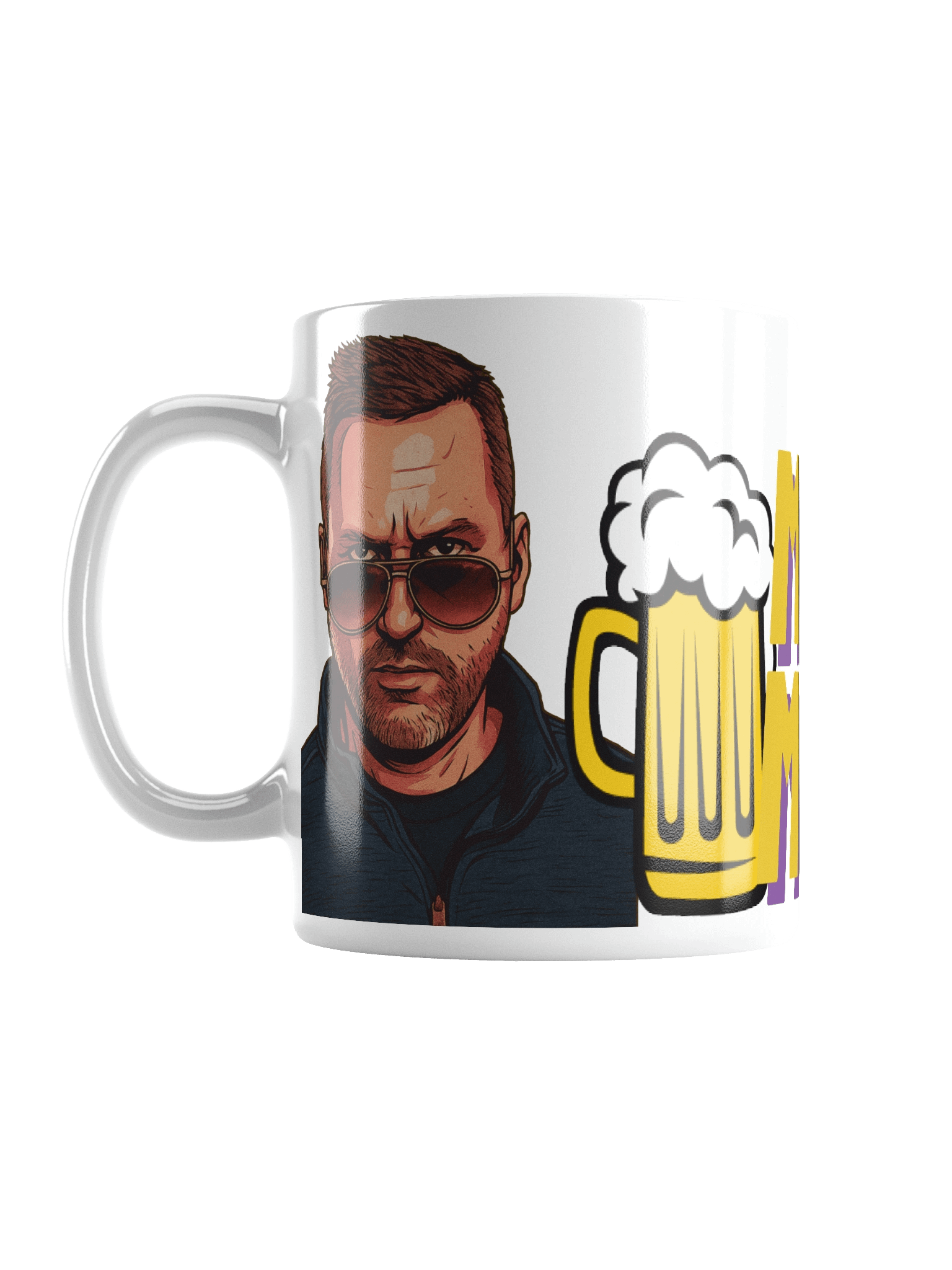 Big Mugs White Glossy Mug product image (2)