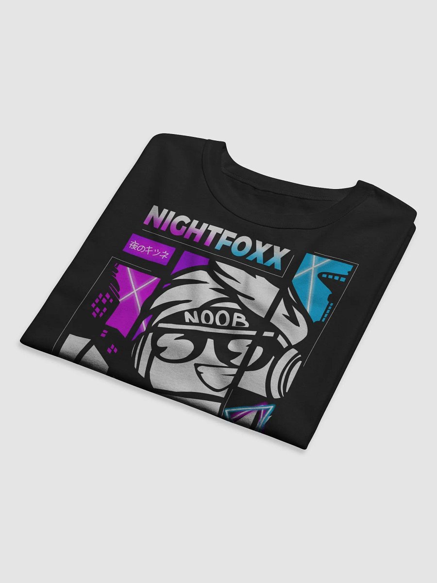 NightFoxx Panel Art Tee Black (PREMIUM) product image (6)