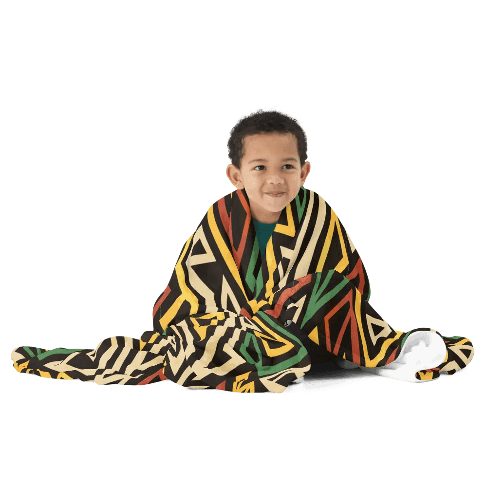 Striped Colorful Motif Throw Blanket product image (10)