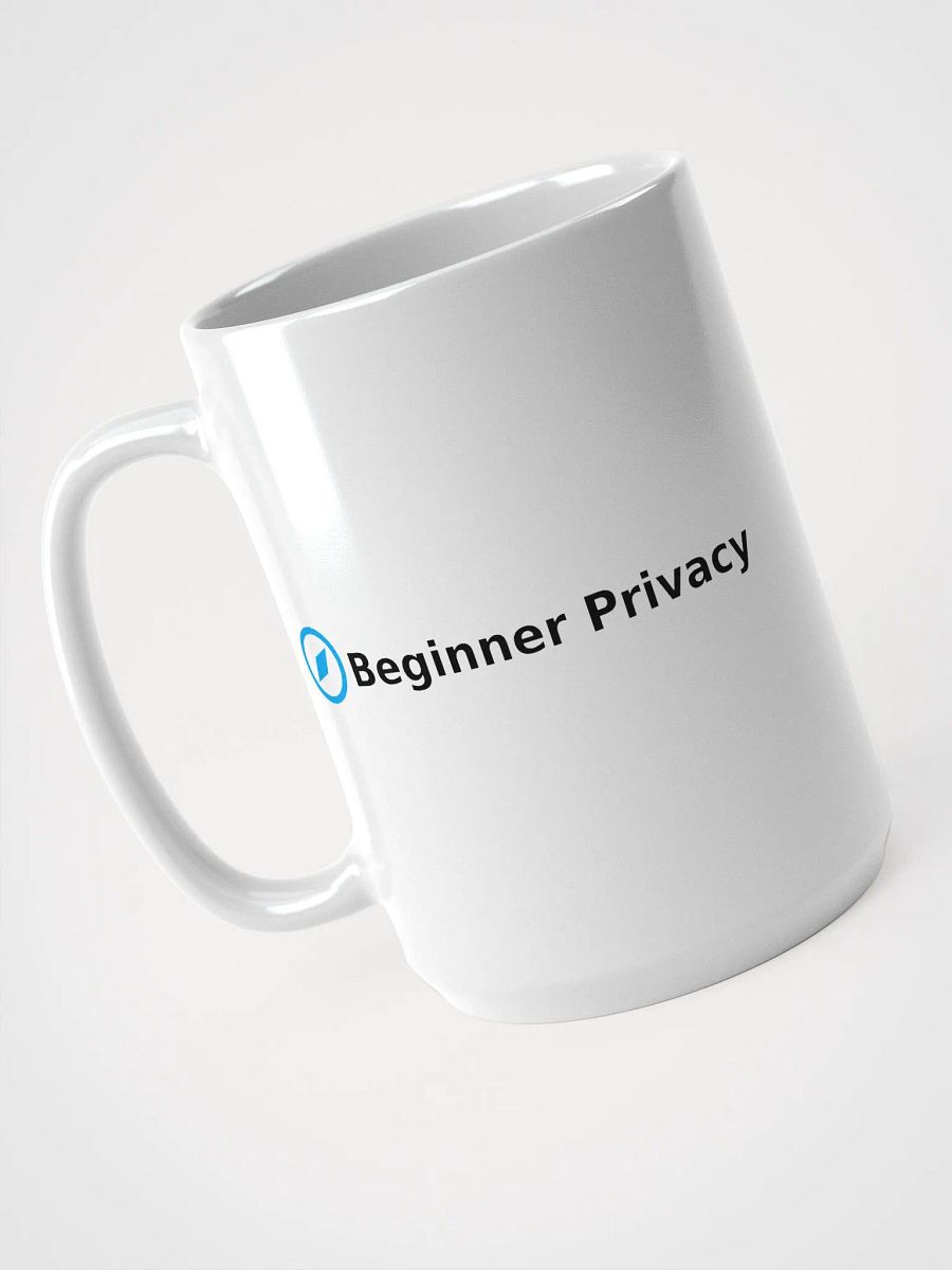 Beginner Privacy Simple White Mug product image (1)