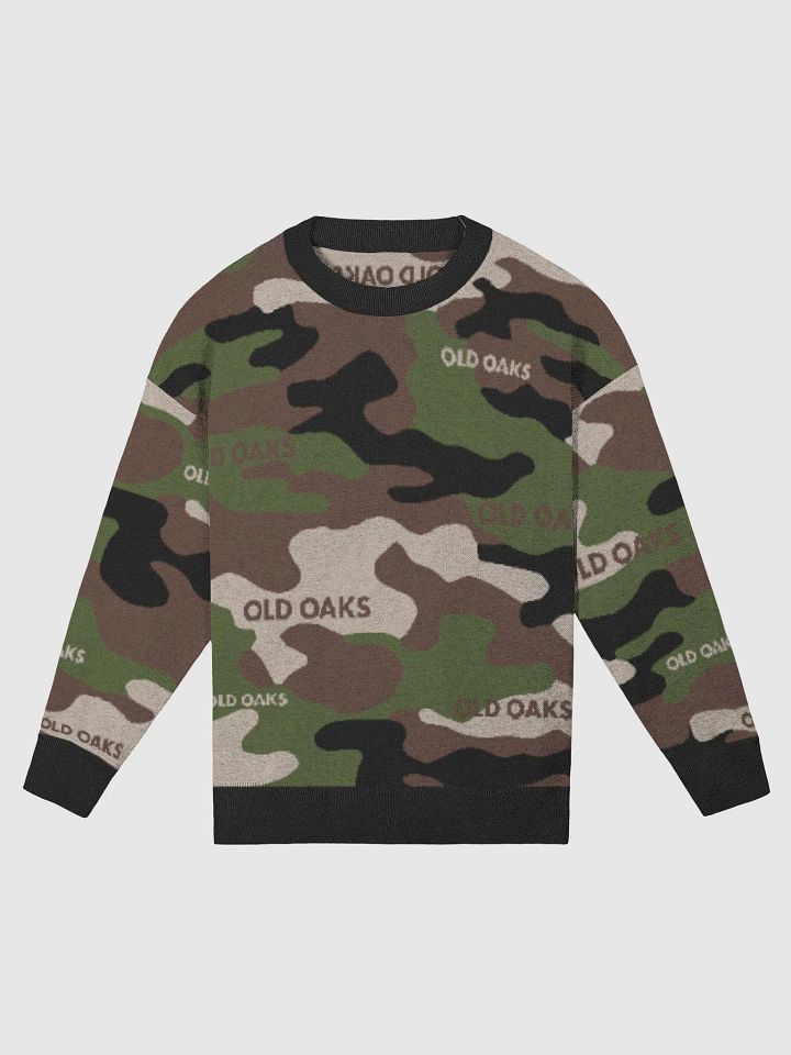Old Oaks Oversized Camo Sweater product image (1)