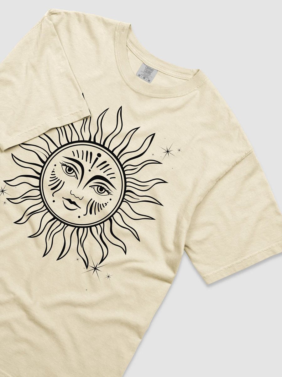 Comfort Colors Sun Face Shirt, Boho Shirt product image (3)