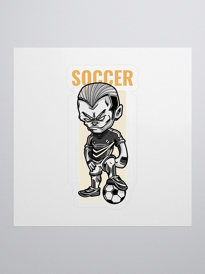 Soccer Star Kiss Cut Stickers product image (2)