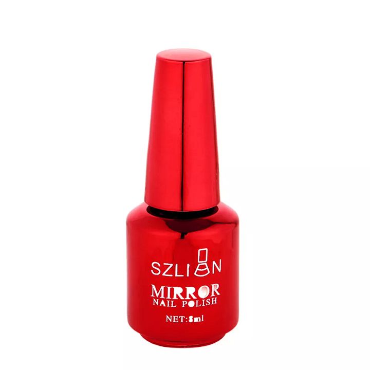 Metallic Nail Polish Magic Mirror Effect Chrome Nail Art Polish Varnish 8ml product image (2)