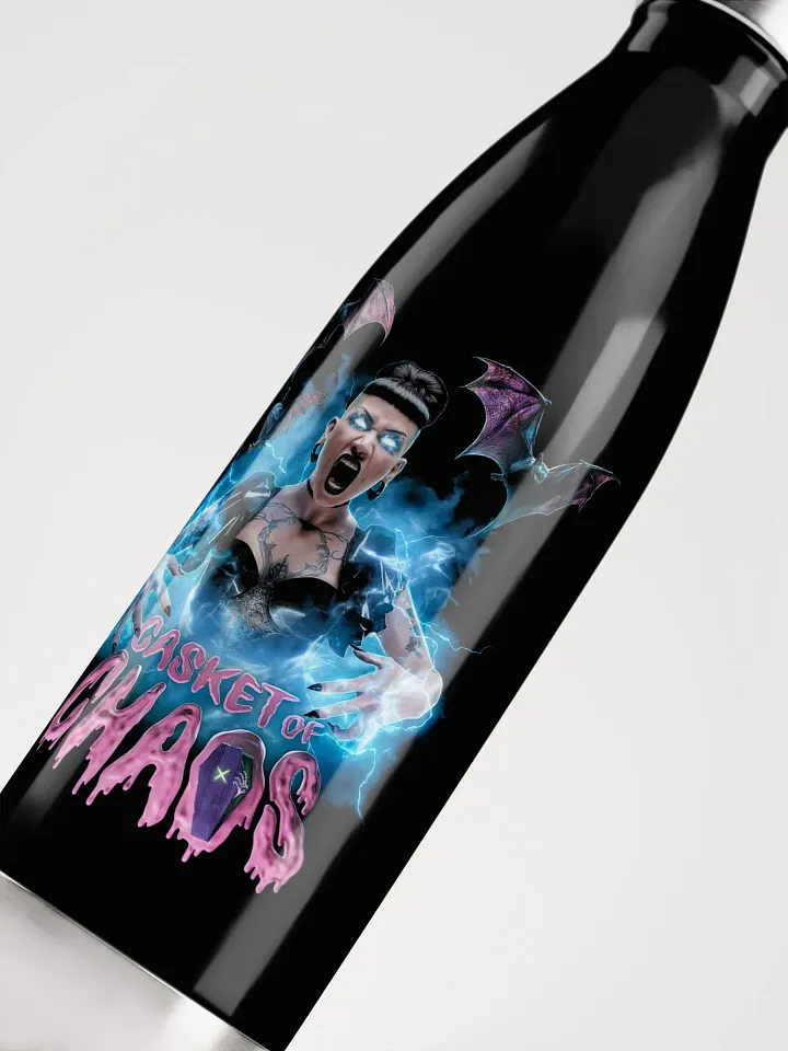Casket of Chaos Horror Stainless Steel Water Bottle product image (2)
